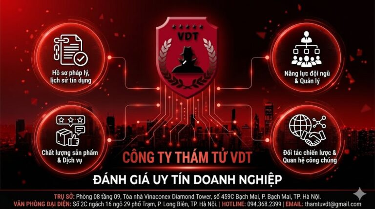 Vai trò của dịch vụ thám tử trong việc đánh giá uy tín doanh nghiệp