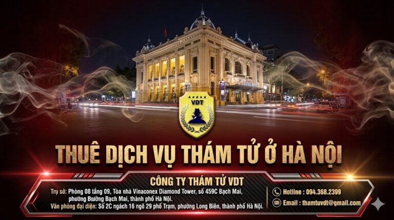 Thuê dịch vụ thám tử ở hà nội
