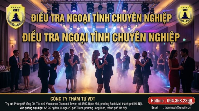 Thám tử chuyên về điều tra ngoại tình là lựa chọn đáng tin cậy để đạt kết quả tốt nhất