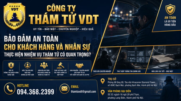 Bí quyết giữ bí mật tuyệt đối khi thuê thám tử.