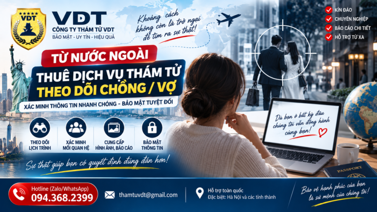 Vì sao người ở nước ngoài cần thuê thám tử tại Việt Nam?