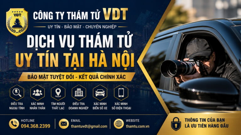 Thuê thám tử Hà Nội giá bao nhiêu? Những yếu tố quyết định chi phí