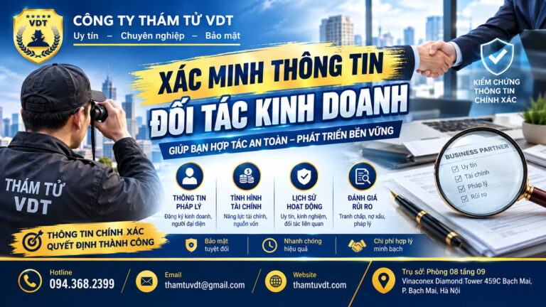 Vì sao phải xác minh thông tin đối tác kinh doanh?